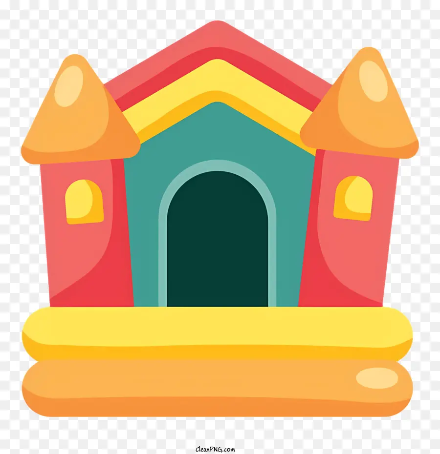 Maison Gonflable，Petite Maison Mignonne De Griffonnage PNG