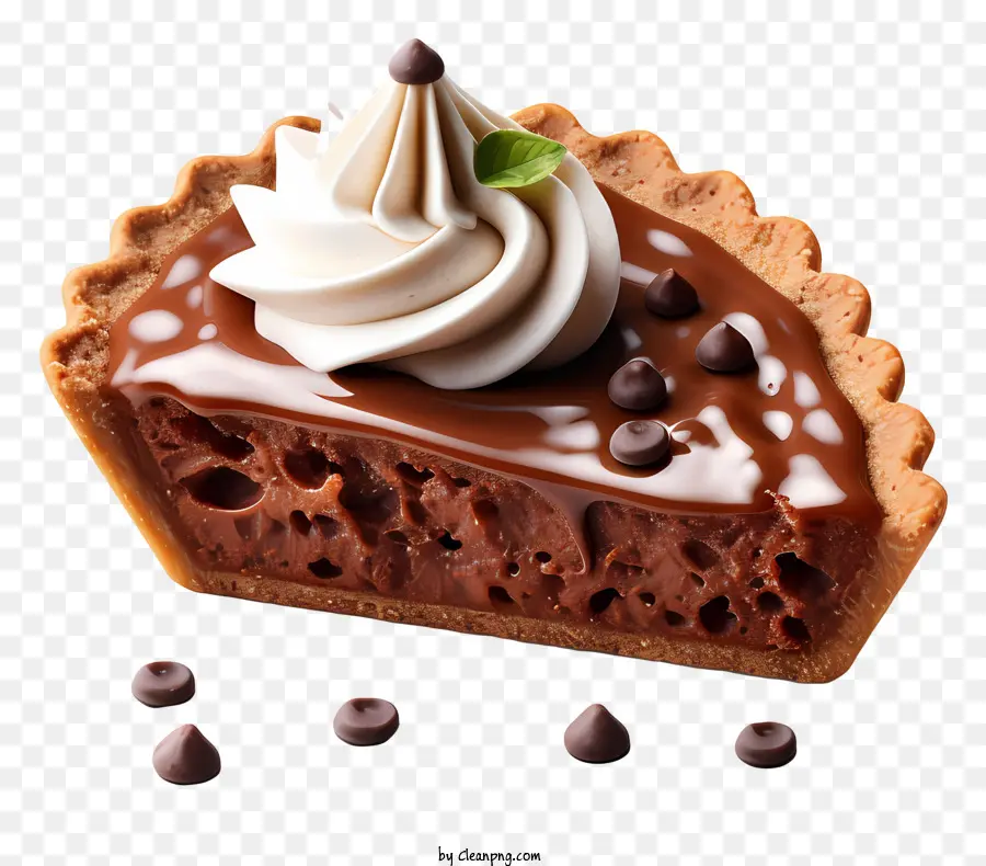 Journée N'importe Quoi Enrobée De Chocolat，Tarte Au Chocolat PNG