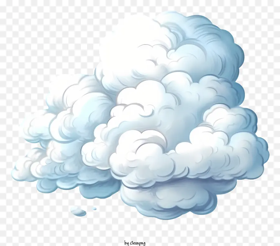 Dessinés à La Main Nuage，Nuage PNG