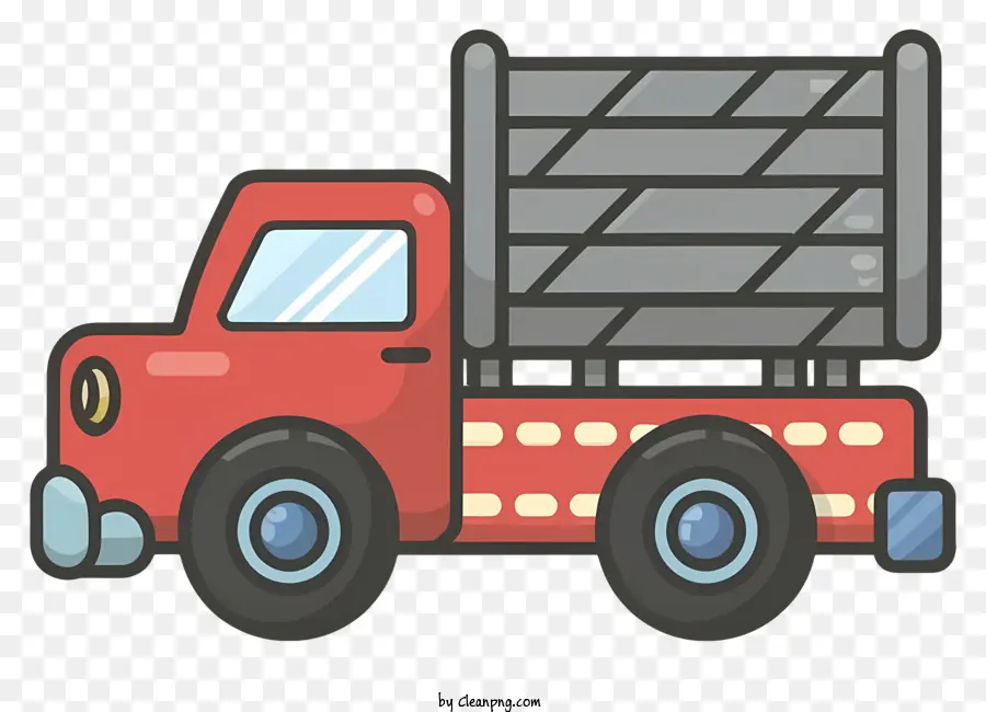 Dessin Animé，Voiture Rouge PNG