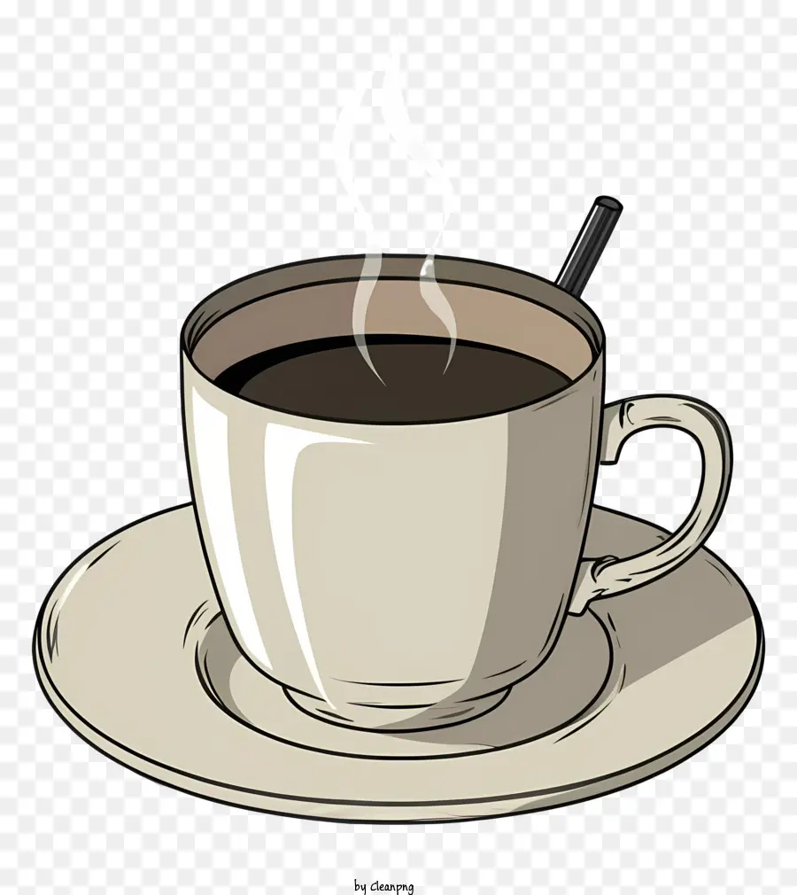 Dessin Animé，Tasse De Café PNG