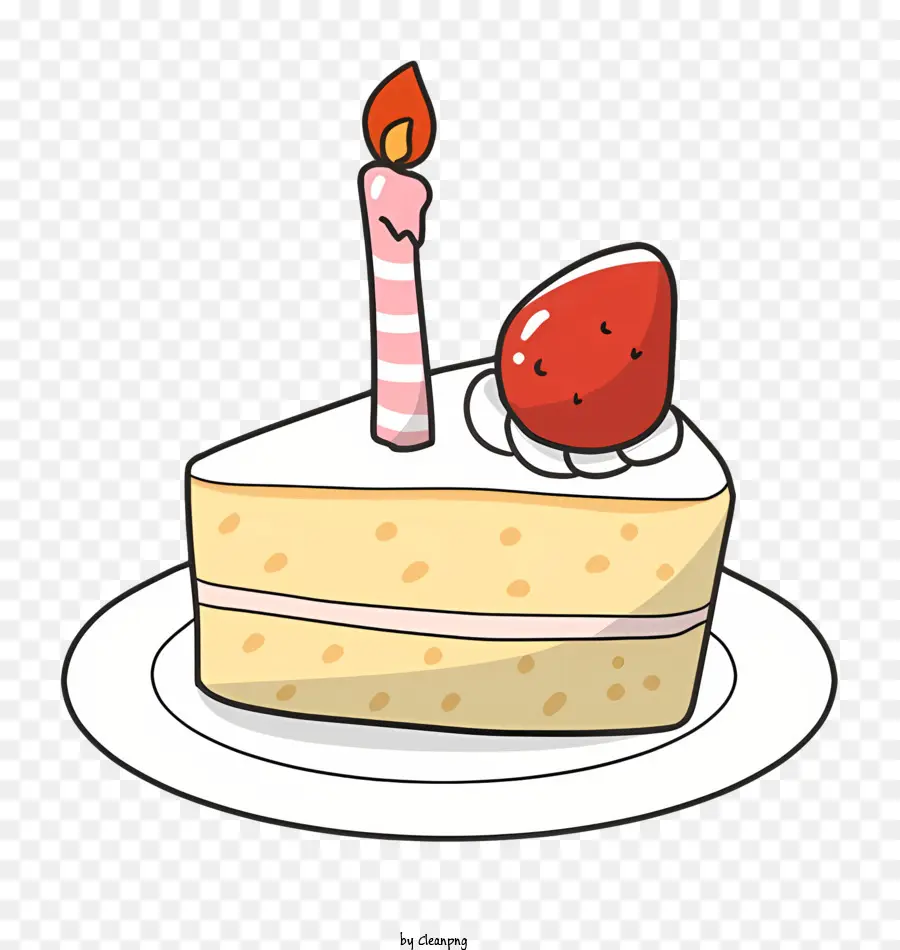 Dessin Animé，Gâteau D'anniversaire PNG