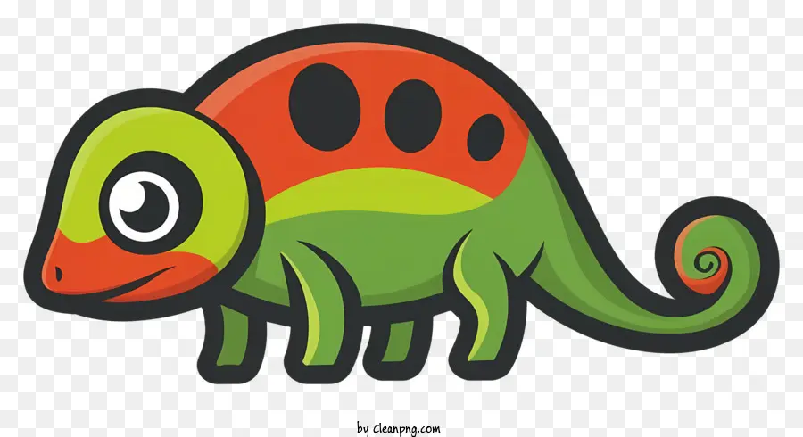 Dessin Animé，Caméléon PNG