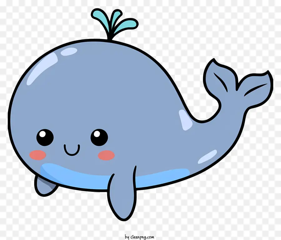 Dessin Animé，Baleine PNG