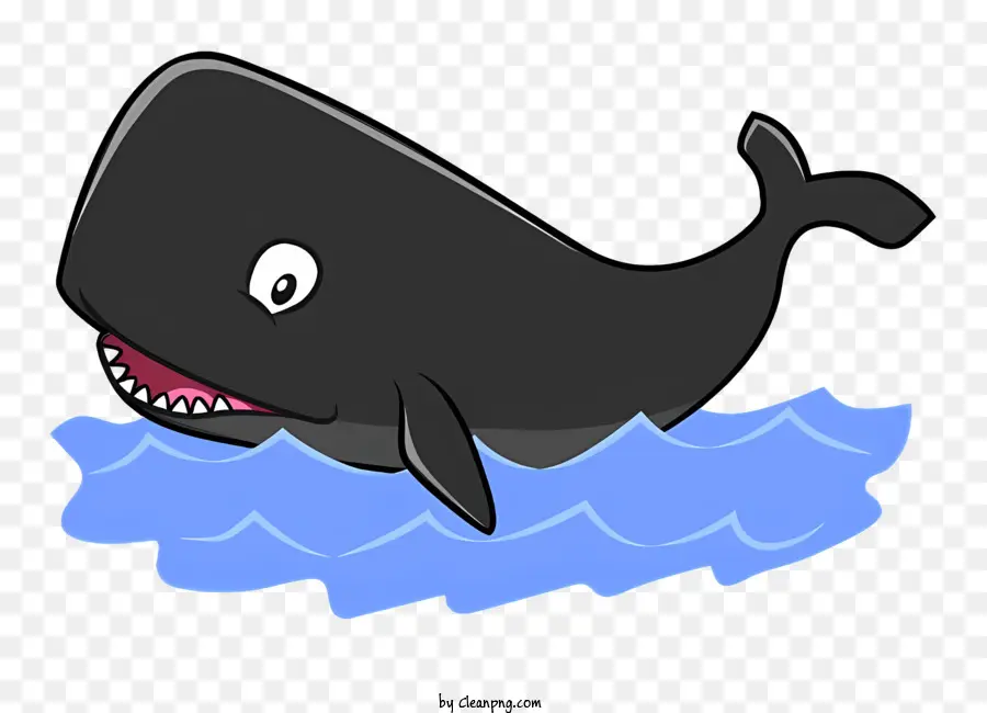 Dessin Animé，Baleine Dessin Animé PNG