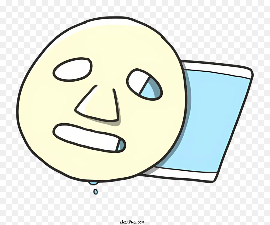 Dessin Animé，Masque Facial PNG