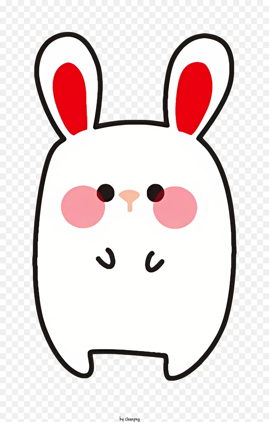 Dessin Animé，Lapin Blanc PNG