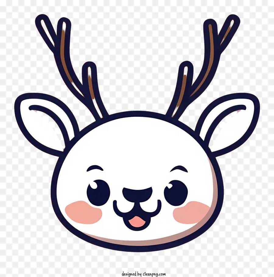 Dessin Animé，Cerf Mignon PNG