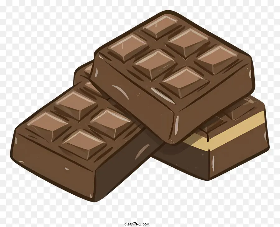 Dessin Animé，Barre De Chocolat PNG