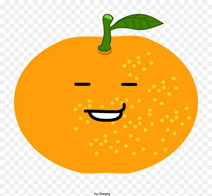 Dessin Animé，Orange De Dessin Animé PNG