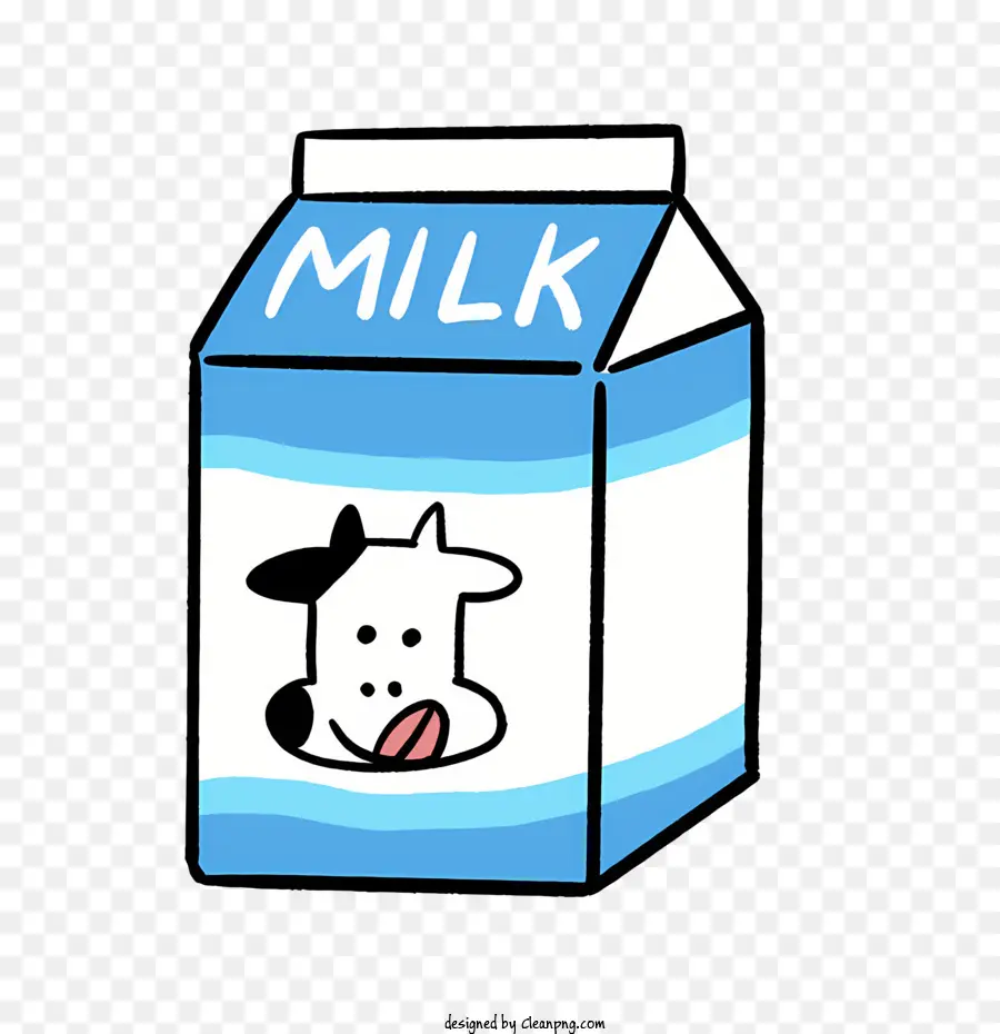 Dessin Animé，Carton De Lait PNG