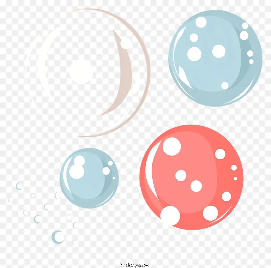 Dessin Animé，Bulles PNG