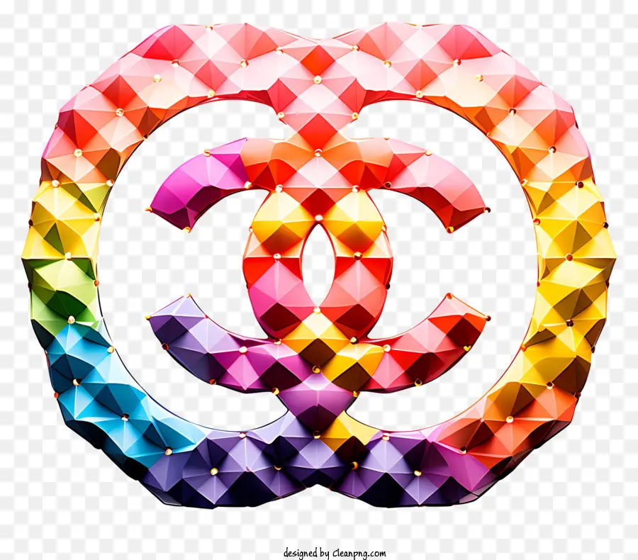 Logo Chanel，Art Géométrique PNG