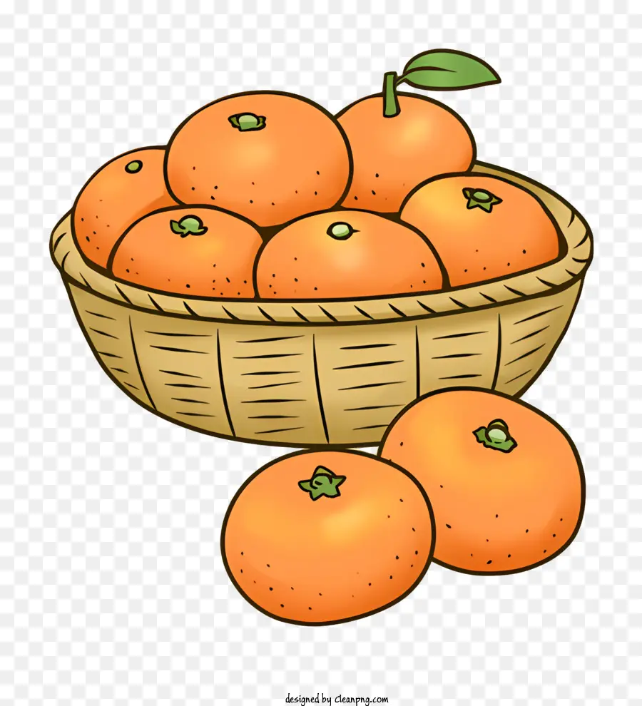 Dessin Animé，Oranges Fraîches PNG