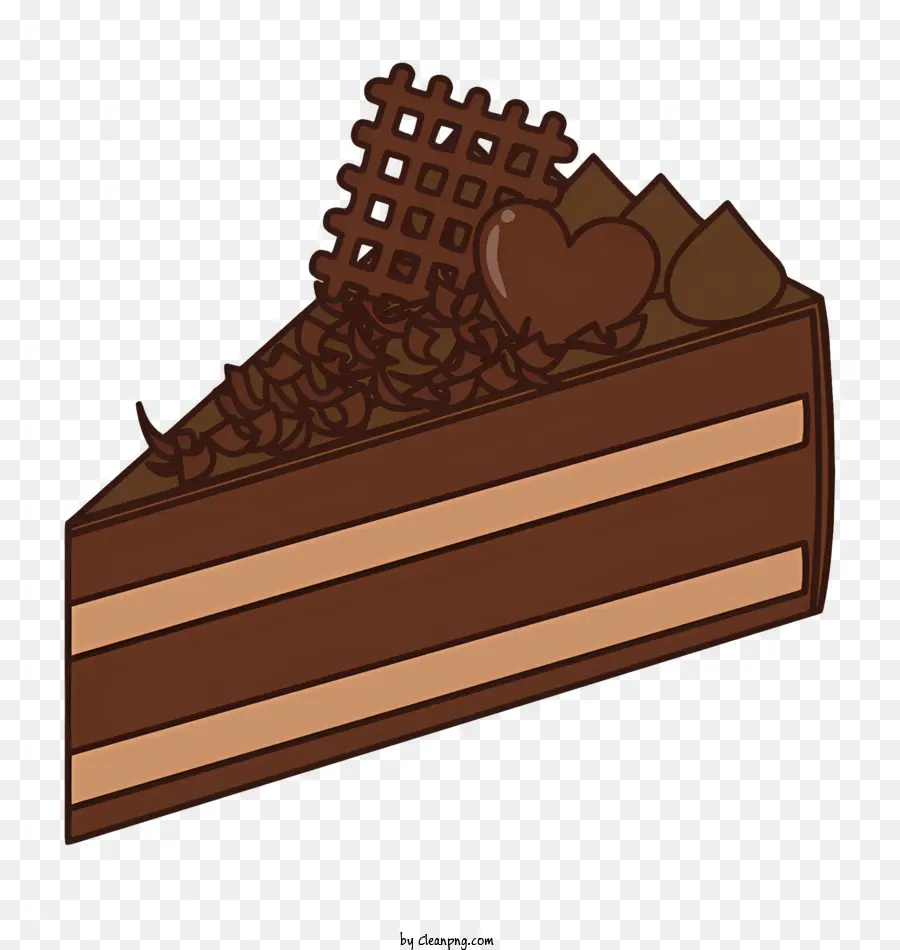 Dessin Animé，Gâteau Au Chocolat PNG