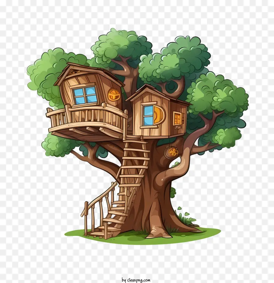 Cabane Dans Les Arbres，Arbre PNG