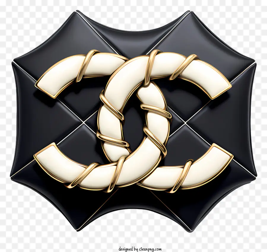 Logo Chanel，Design Noir Et Blanc PNG
