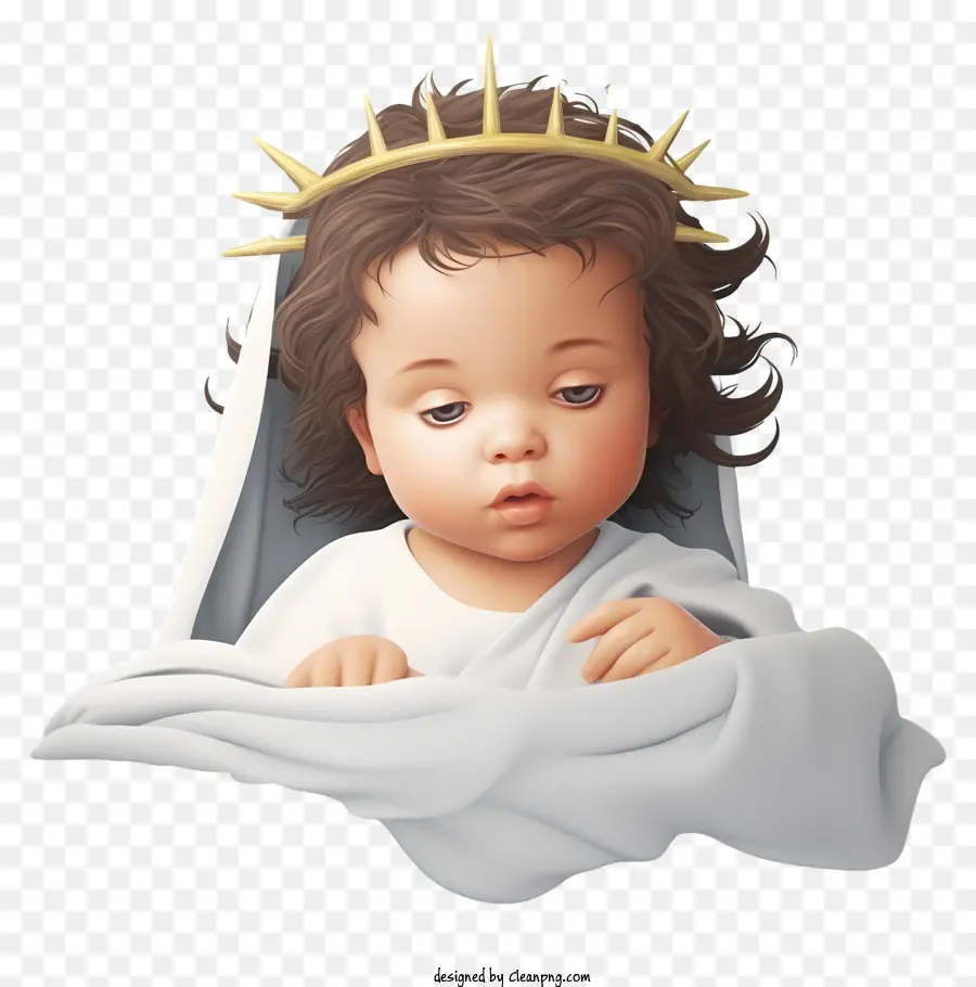 Bébé De Jésus 3d Réaliste，Jésus PNG