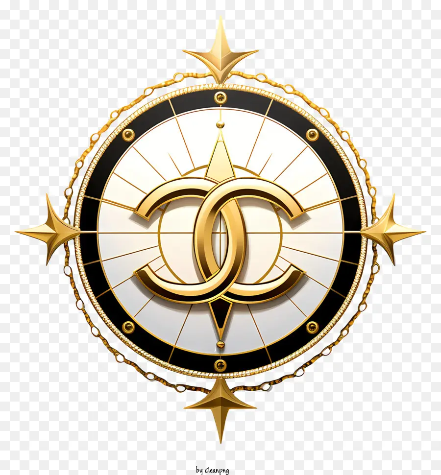 Logo Chanel，Logo Circulaire PNG