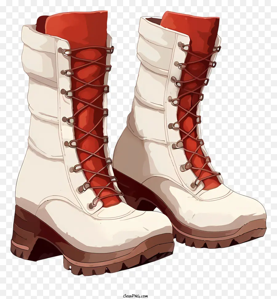 Bottes D'hiver，Bottes à Hauts Talons PNG