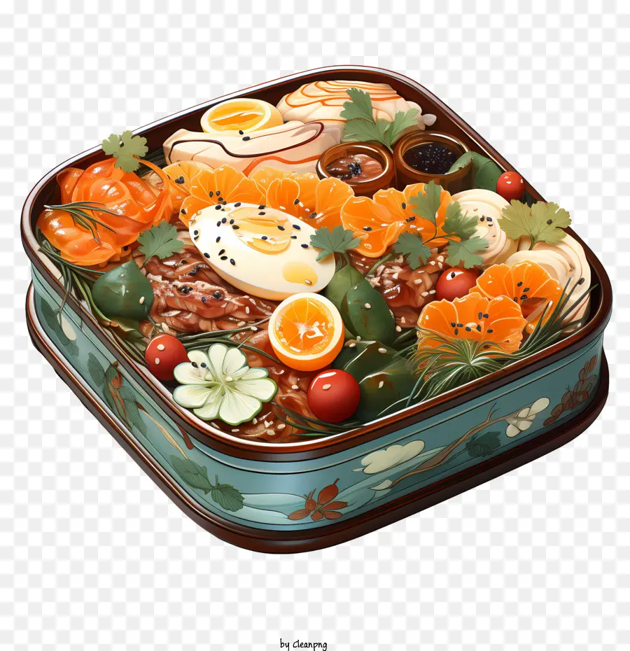 Bento Box，Plateau De Nourriture PNG