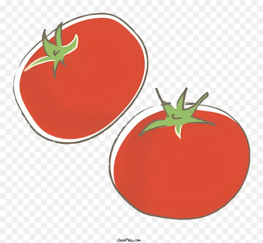 Dessin Animé，Tomates PNG