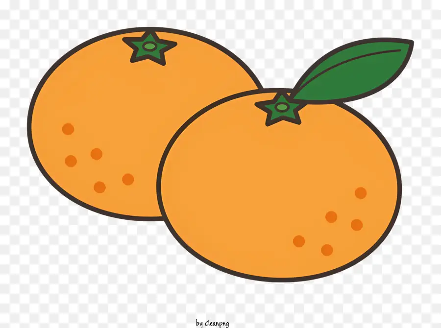 Dessin Animé，Orange PNG