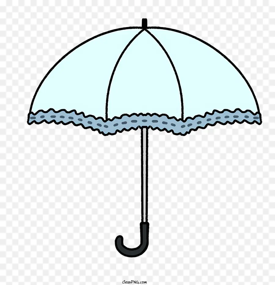 Dessin Animé，Parapluie Blanc PNG