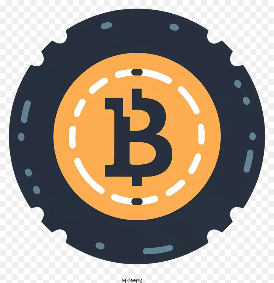 Dessin Animé，Logo Bitcoin PNG