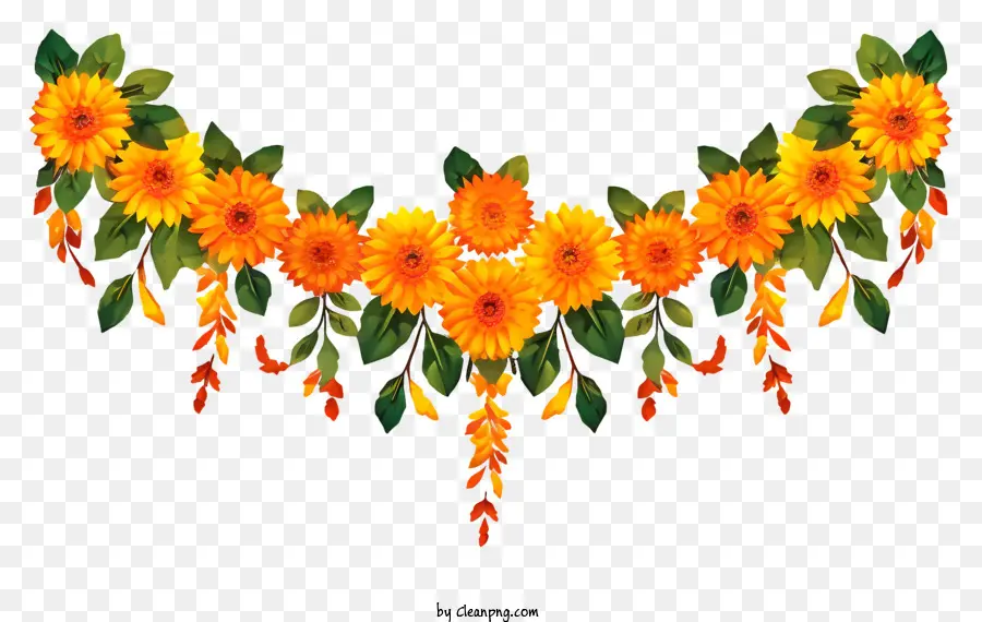 Décoration De Souci Toran，Tournesols PNG