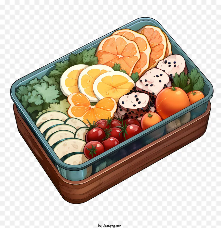 Bento Box，Récipient En Plastique Transparent PNG