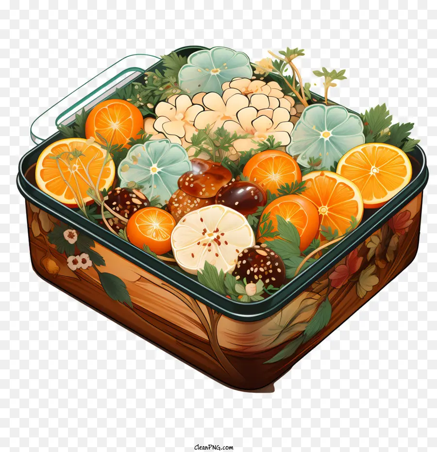 Bento Box，Fruits PNG
