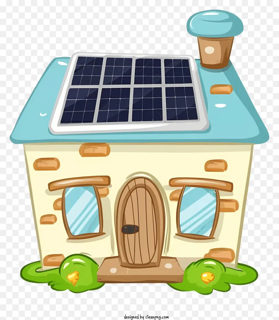 Dessin Animé，Maison Solaire PNG