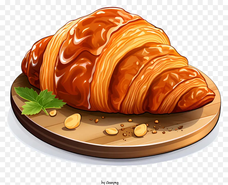 Croissant，Pâtisserie PNG