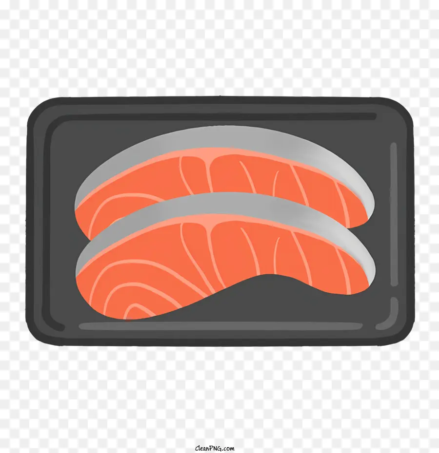 Dessin Animé，Sashimi De Saumon PNG