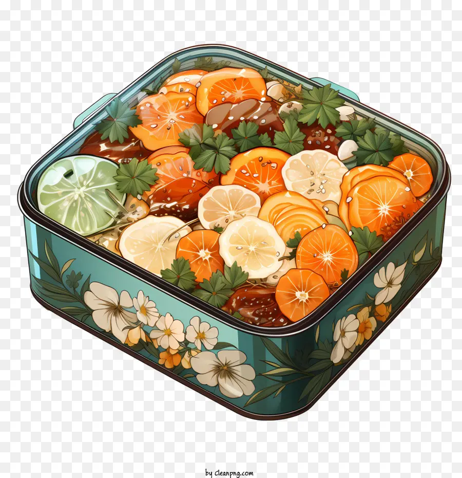 Bento Box，Les Oranges PNG