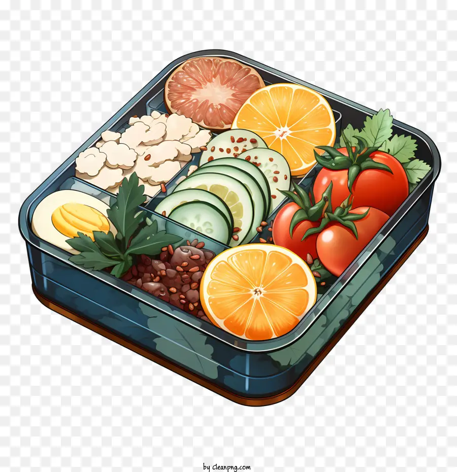 Boîte à Bento，Déjeuner PNG