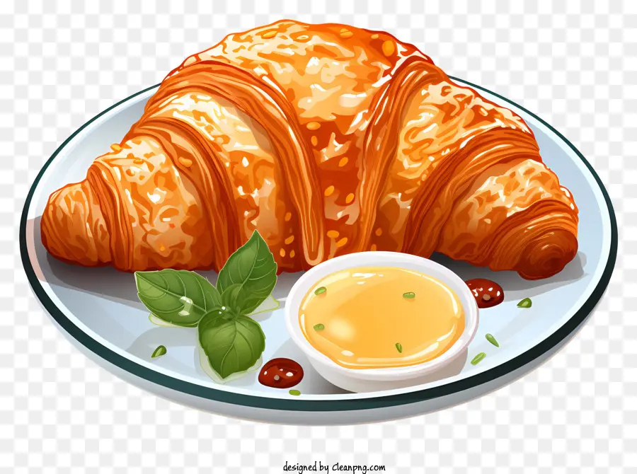 Croissant，Pâtisserie PNG