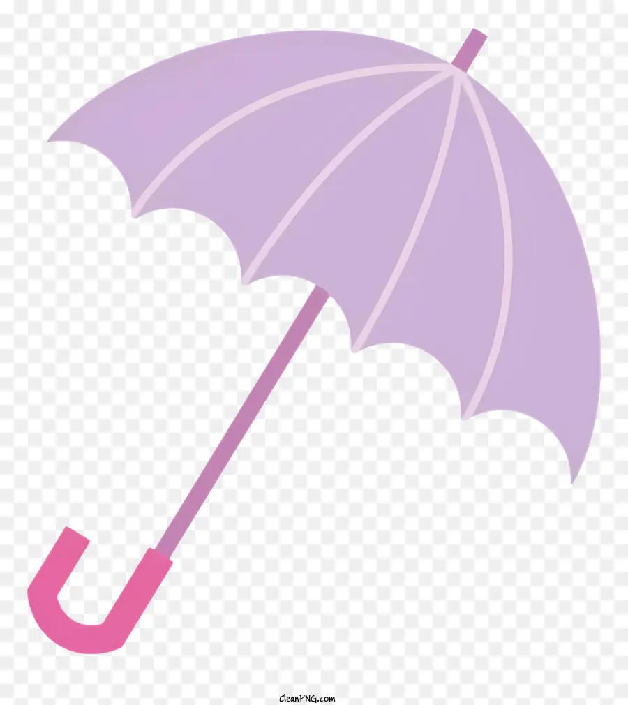 Dessin Animé，Parapluie Rose PNG