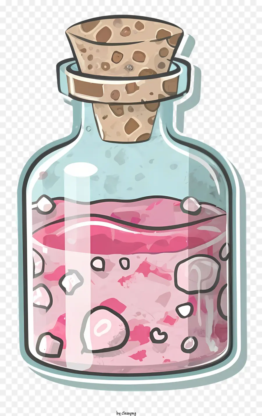 Dessin Animé，Bouteille En Verre PNG