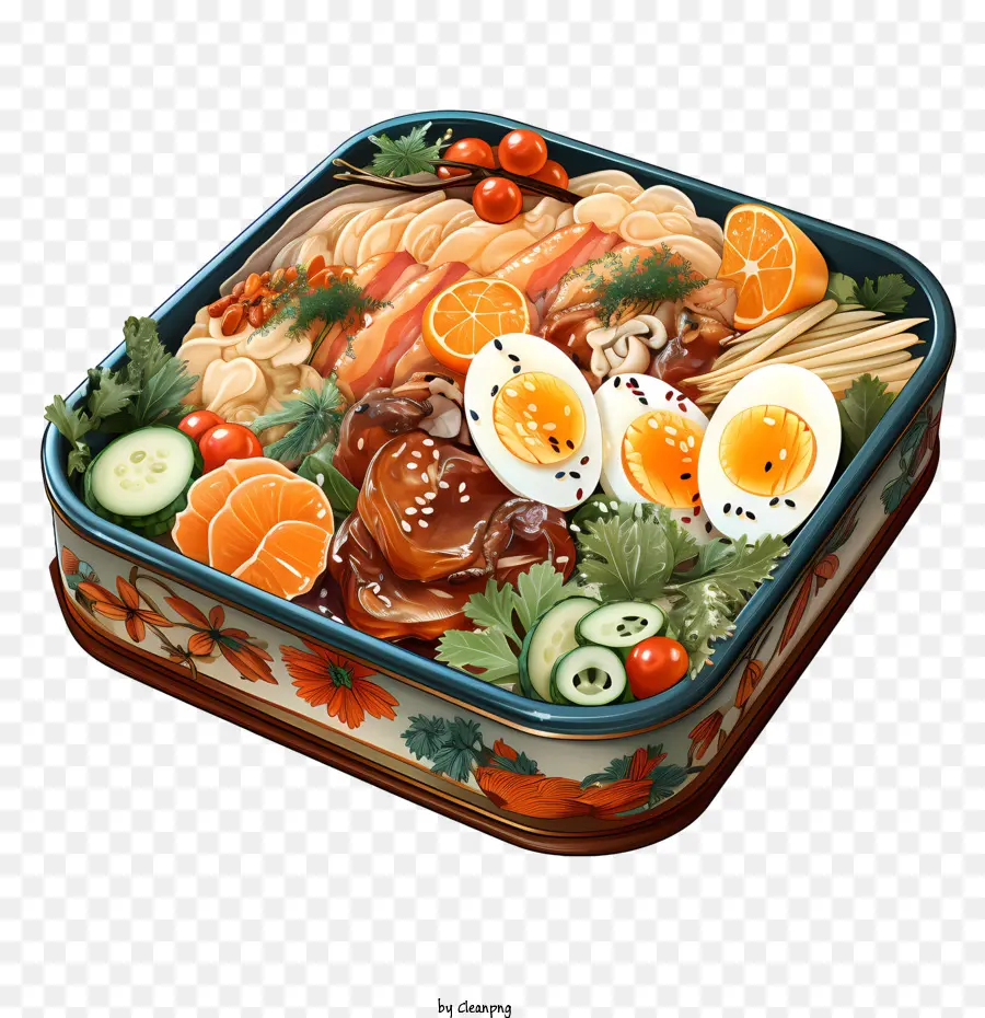 Boîte à Bento，Déjeuner PNG