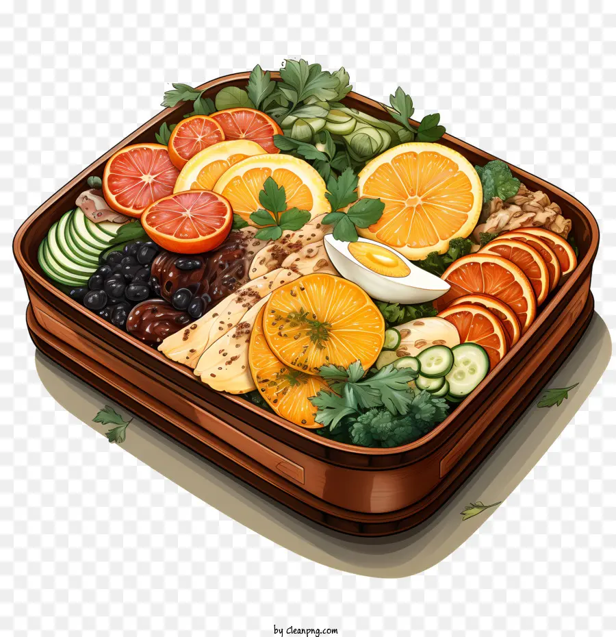 Boîte à Bento，Déjeuner PNG