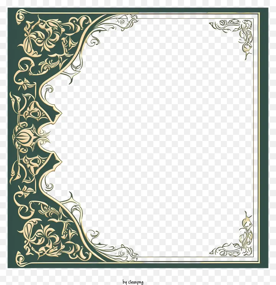 Bordure De Style Musulman，Cadre Décoratif PNG