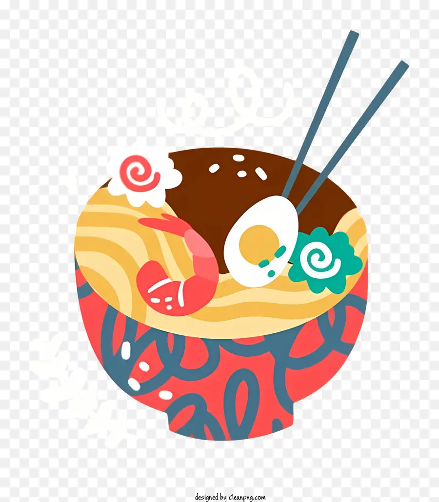 Cuisine Coréenne，Bol De Ramen PNG