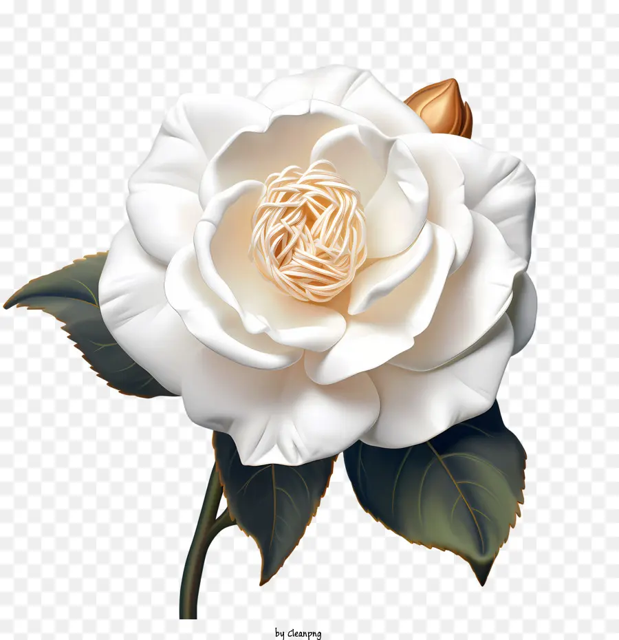 Blanc Fleur Rose，Rose Blanche PNG