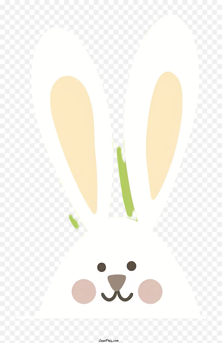 Visage De Lapin，Oreilles De Lapin PNG