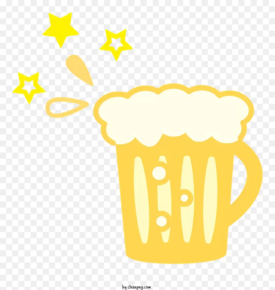 Dessin Animé，Chopes à Bière PNG