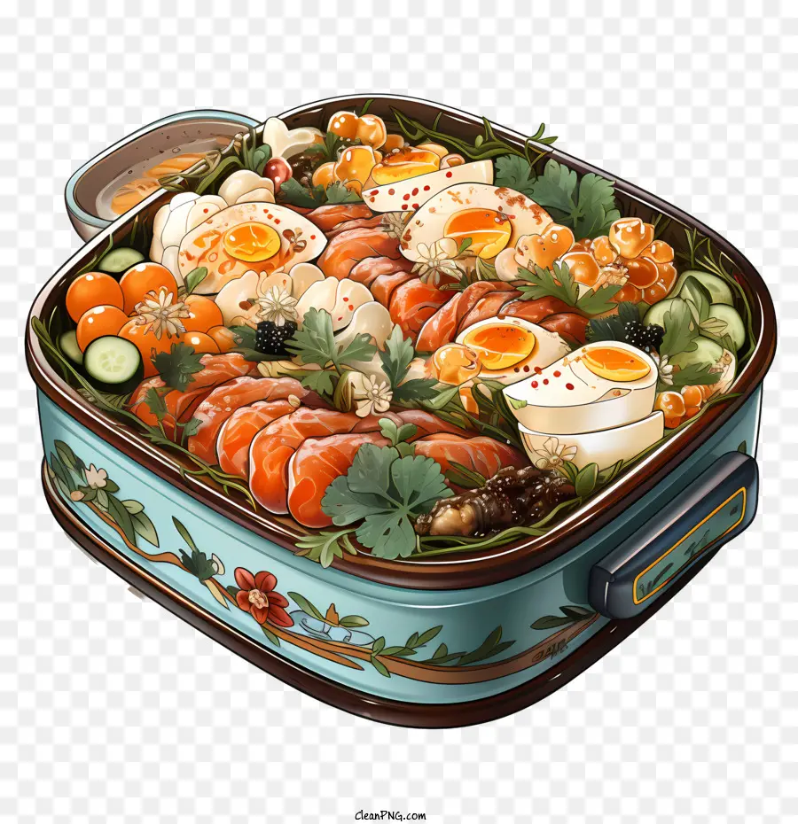 Boîte à Bento，Déjeuner PNG