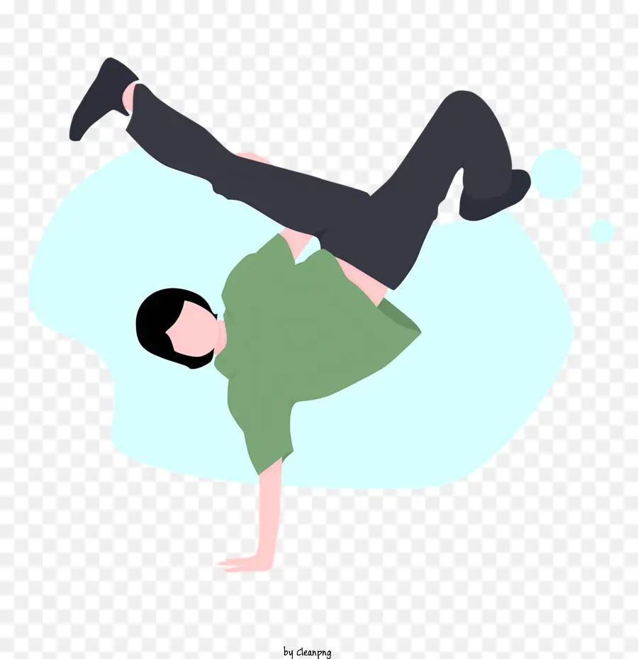 Dessin Animé，Breakdanceur PNG