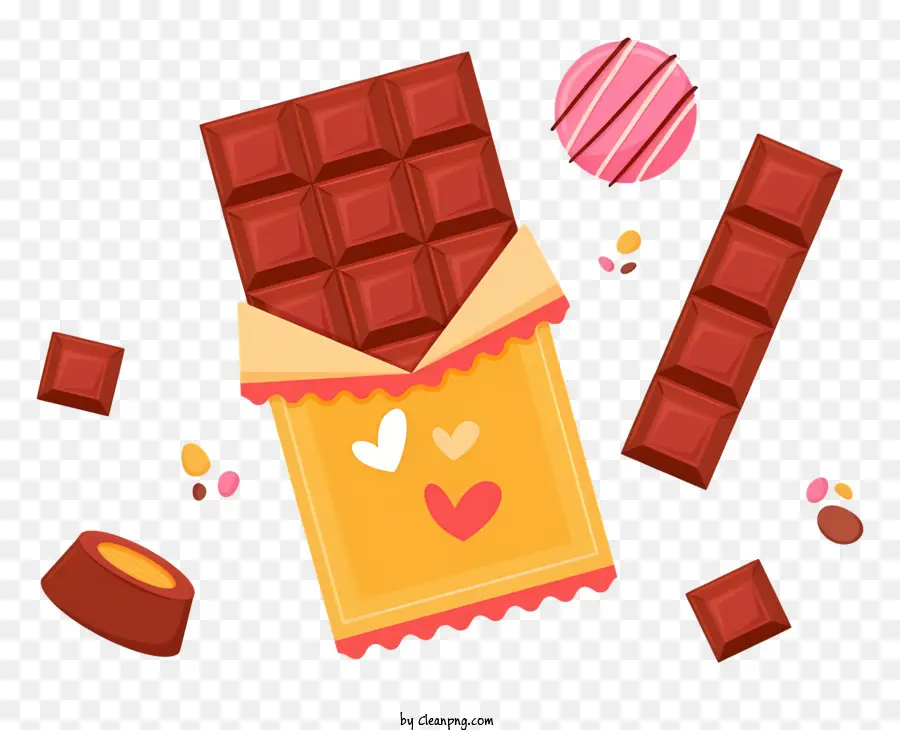 Journée Du Gâteau Au Chocolat，Boîte De Chocolat PNG